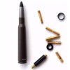VMS Racing Bronze 50 CAL CALIBER BULLET STUBBY SHORT ANTENNA