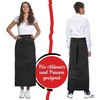 ZOLLNER Bistro Apron 65% Polyester, 35% Cotton, 95 x 100
