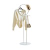 Kings Brand Furniture Cheska Suit Valet Stand with Circular Frame