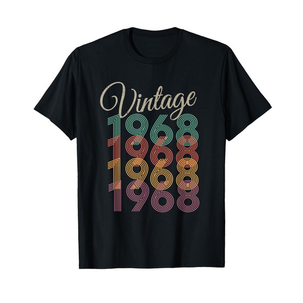1968 Vintage Style Birthday T-Shirt