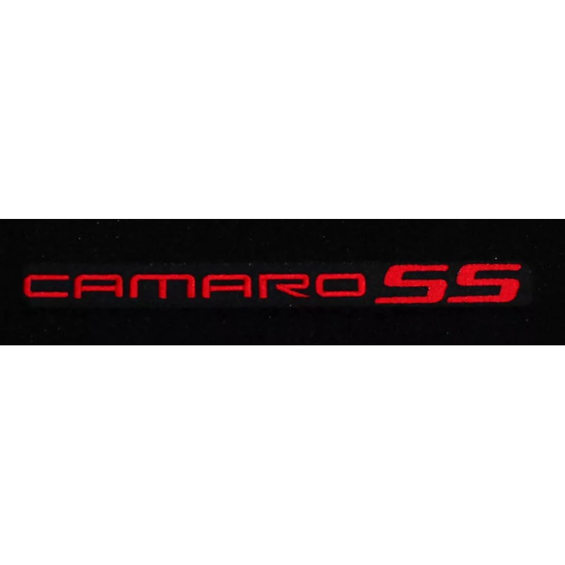 AFM NEW! BLACK Floor Mats 2016-2024 Camaro Embroidered Logo +