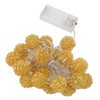 LED Light String Innovative Iron Wire Round Ball String Lights