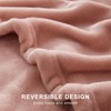 EHEYCIGA Fleece Blanket Dusty Pink Throws for Sofas Fluffy Warm