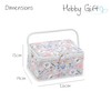 Hobby Gift Filled Sewing Box - Craft & Hobby Storage,