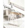Wahei Freiz RG-0453 Glass Stand with Tray for Kitchen Laundry