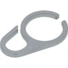 TRUSCO TPSF Tapestry Bar Hooks, Stainless Steel, Pack of 2