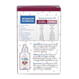 ONEDROP PD3 | Probióticos y Vitamina D3 | Frasco de 3 mL (100 gotas) | 1000 MUFC de probióticos | Sin Azúcar