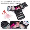 Maletines De Maquillaje Profesional Impermeable 4 Niveles Negro