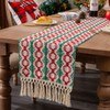 Table Runner, Modern Farmhouse Table Runner, Black and Beige Stripe