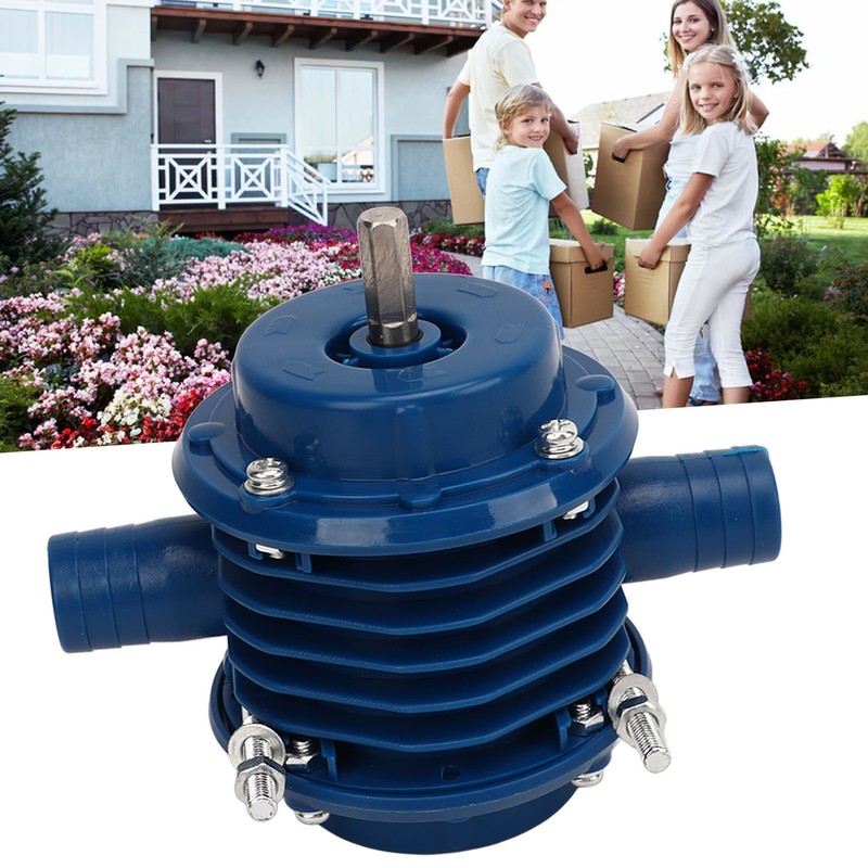 Hand Drill Pump Mini Self Priming Powered Electric Water Transfer