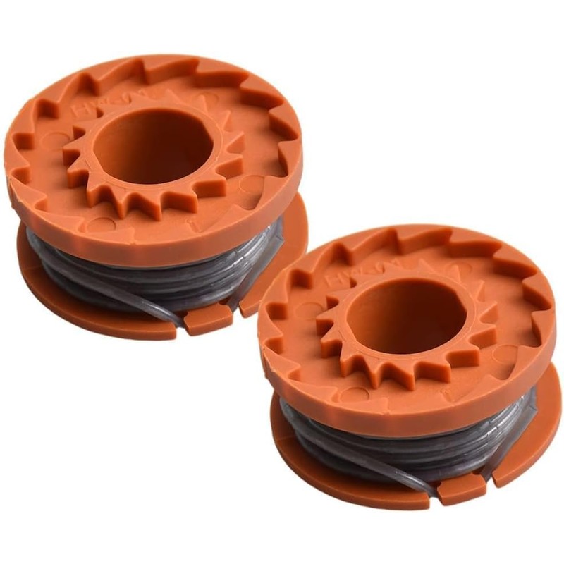 4PCS Strimmer Spool Line Replacement Spool & Line for Powerbase