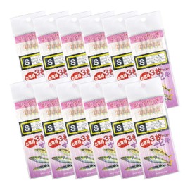 Orurdo Fishing Equipment Original Sabiki Sabiki qb500064a12n0 Classic Pink Sabiki 6 Hooks (S Size/Set of 12)