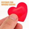 Heart-Shaped Bandages 25 Pcs Cute Adhesive First Aid Patch Stickers