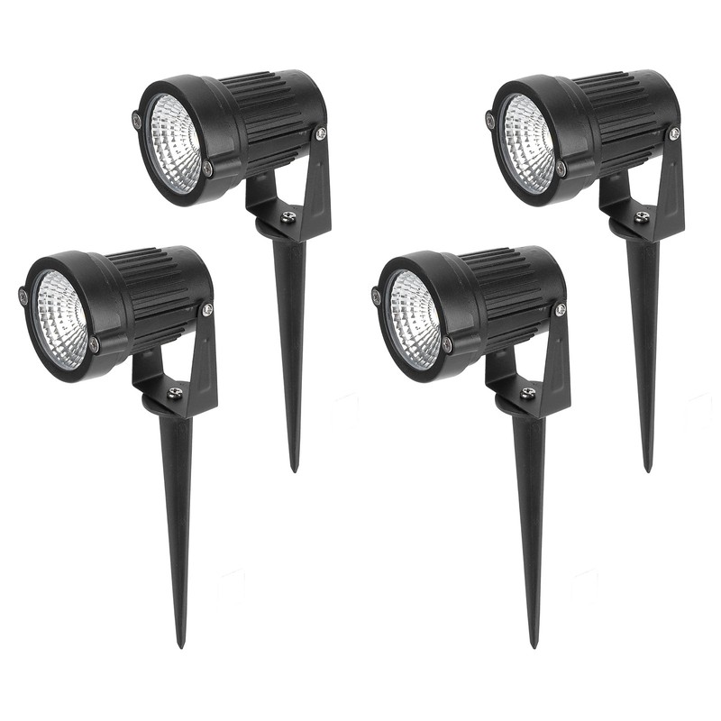 4PCS Waterproof Outdoor Spotlights LED Landscape Light DC12V for Driveway