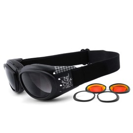 King Kerosin KK175 Sunglasses (Black/Matt, One Size)