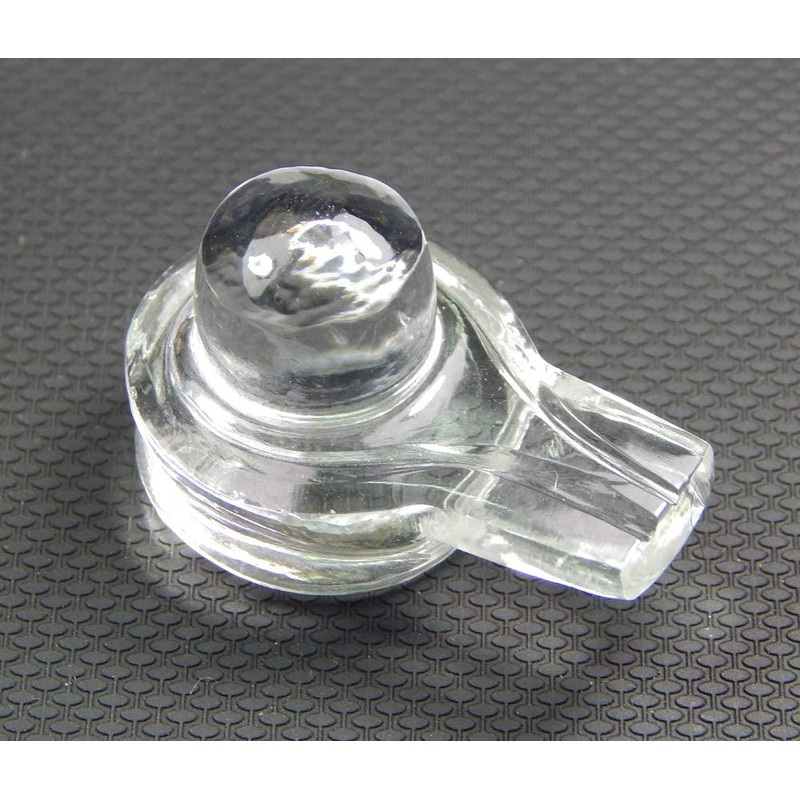 Myhealingworld Crystal Shivling Statue Sculpture Natural Clear Quartz Gemstone (Size