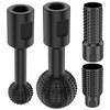 Abizarch 4Pcs Sphere Rotary Burr with 5/8-11 Threads for 4