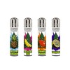 4 X CLIPPER LIGHTERS (FRUIT STRAINS)