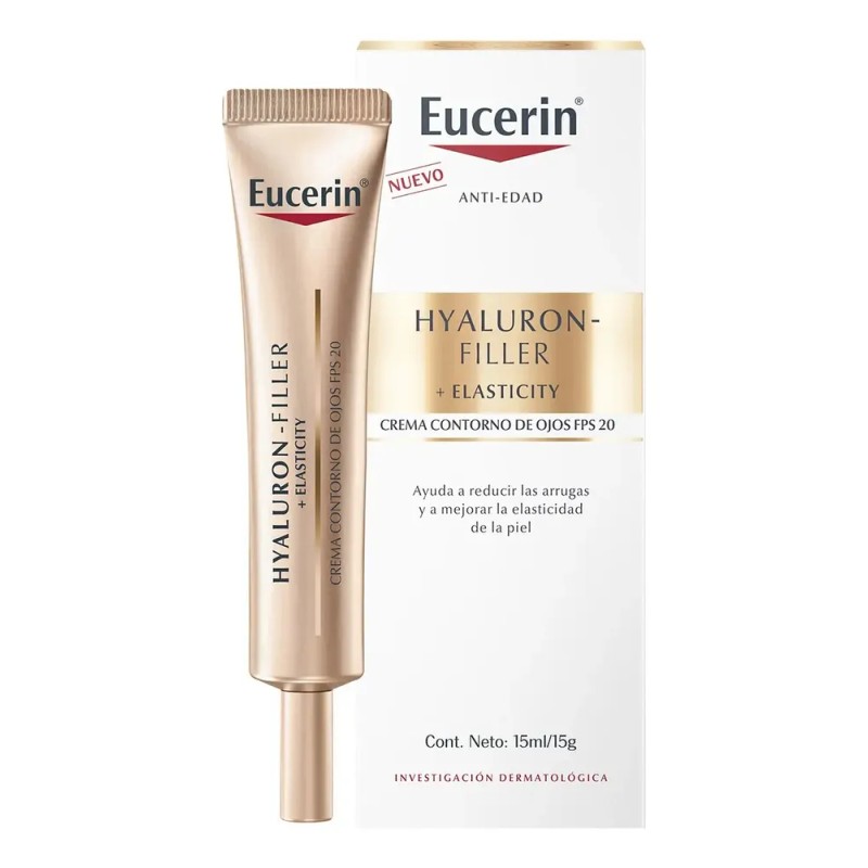 Eucerin Filler+elasticity Contorno De Ojos Antiarrugas 15ml