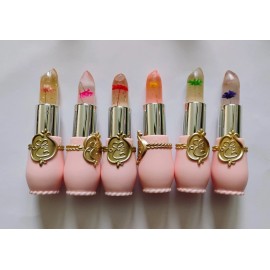 Flower Temperature Color Changing Jelly Lipstick (LOT OF 6)