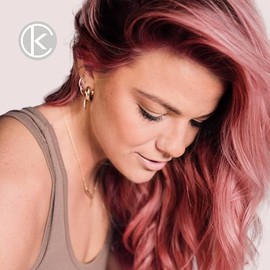 Keracolor Clenditioner para morenas ROSE GOLD Tinte para el cabello - Acondicionador semipermanente para depositar color de cabello, sin crueldad anim