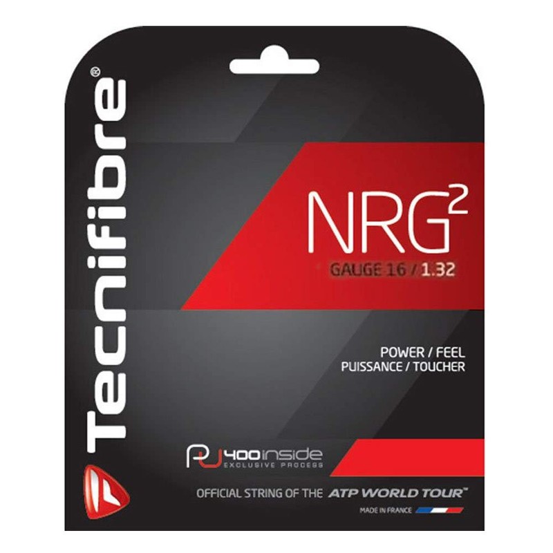 Tecnifibre NRG2 SPL – Cuerda para Raqueta de Tenis Set,