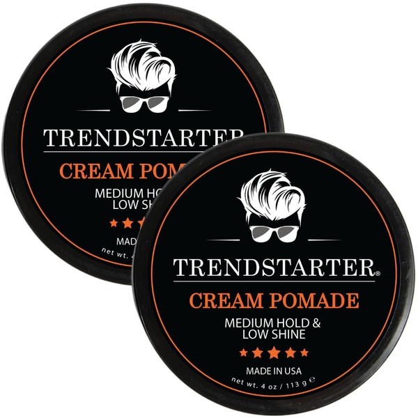 TRENDSTARTER - CREAM POMADE (4oz) (PACK of 2) - Medium