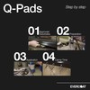 Evercoat Q-Pads - Self-Adhering, Sound Deadening Panels for Quiet Ride