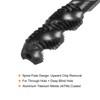 sourcing map 5pcs Metric Spiral Flute Tap Set M3 M4