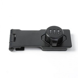 180-Degree Black Combination Lock (3-Digit) for Home Security Safety Products