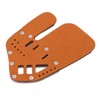 Leather Archery Finger Tab Protect Guard Recurve Bow Protector Shooting
