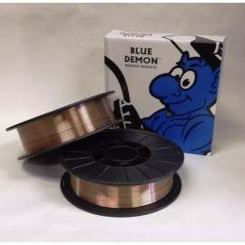 Blue Demon ER70S-6 .035 x 11 lb 2 Pack MIG Mild Steel Welding Wire Spools Blue Demon