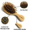 Bamboo hair brush for children