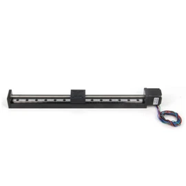 Zeberoxyz - 1 unidad de 250 mm de longitud de carrera efectiva mini guía de riel lineal T6x1 tornillo de plomo con motor paso a paso NEMA11 para piezas de enrutador CNC X Y Z lineal (tamaño 250 mm)