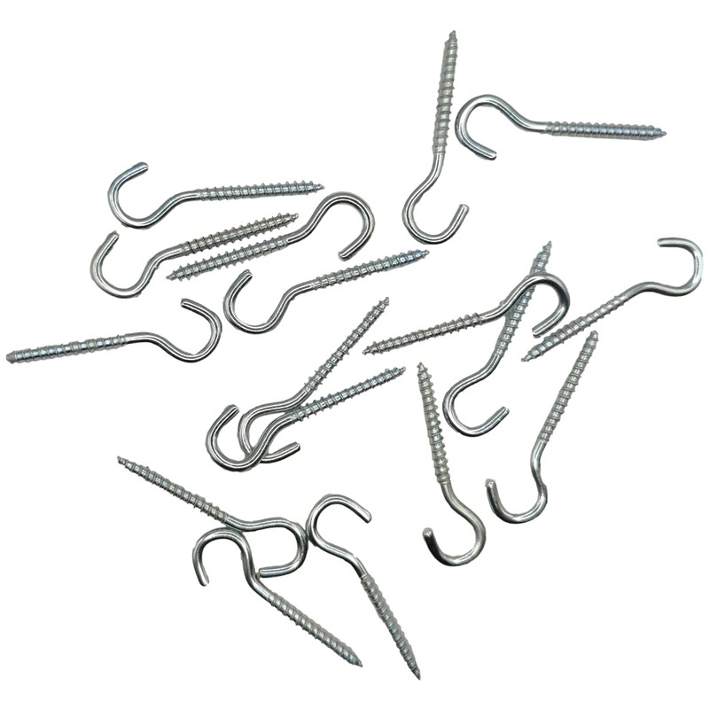 Screw in Hooks Plain Ceiling Cup for Hanging Lights Eye