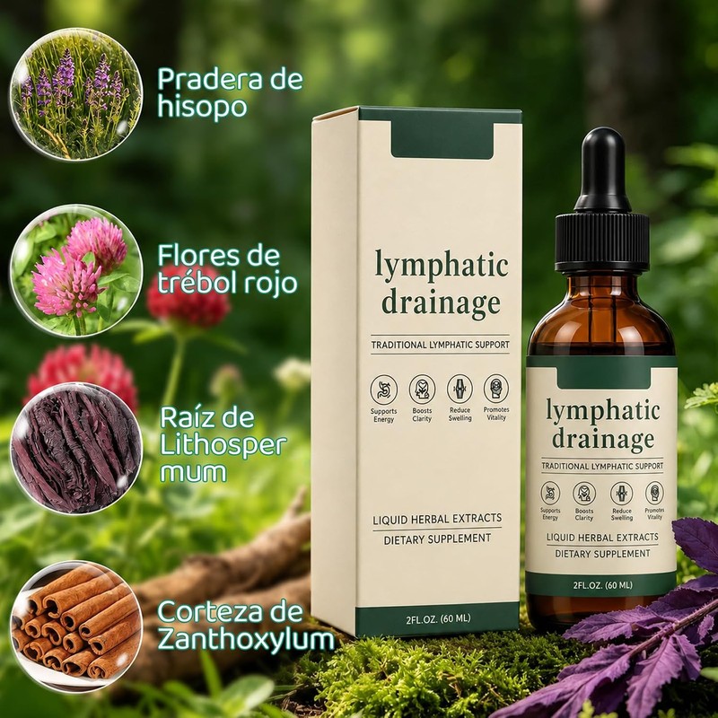 Gotas De Drenaje Linfático，Suplemento De Drenaje Linfático Gotas，Ayuda A Aliviar