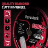 3 Pack Diamond Cutting Wheel 3 Inch with 3/8" Arbor,