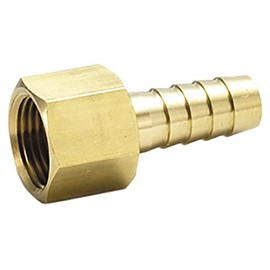 Flowbal Internal Thread Hose Nipple Brass GHNF-0111 1/8x10.5