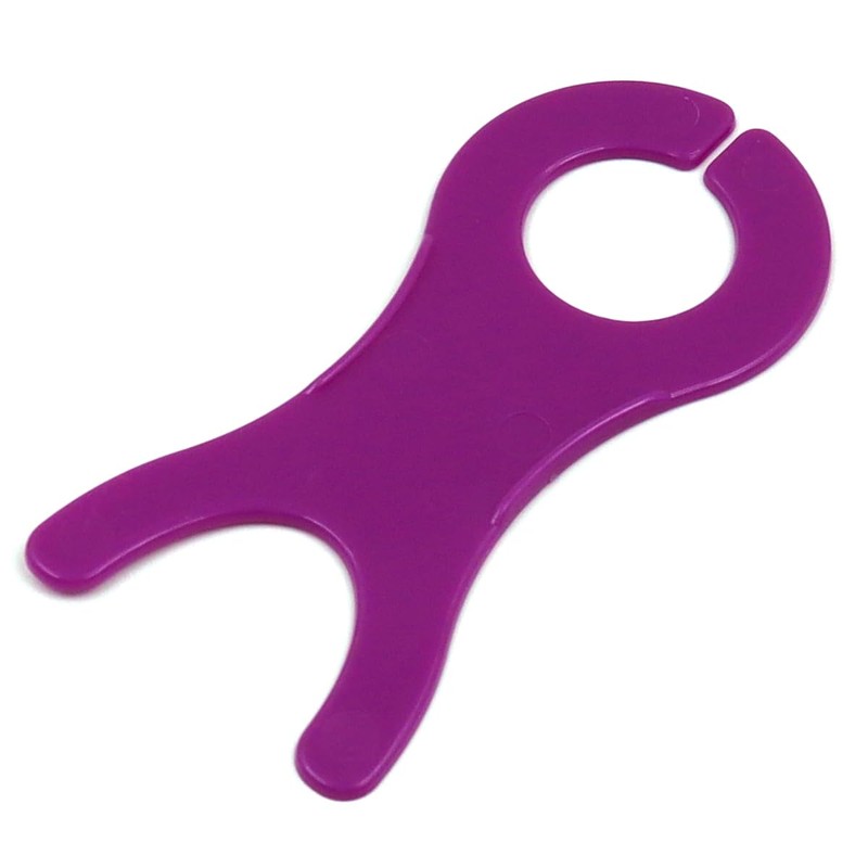 ANCLLO 20 Pcs Large Yarn Bobbin Plastic Woolen Winding Board,