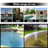 Solar Fountain Pump Set Garden Solar Panel for Garden Pond