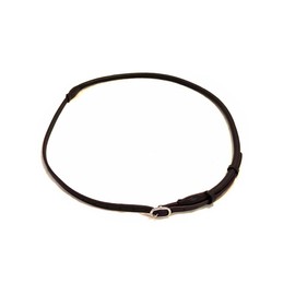 Leather Neck Ring Neck Strap Round for Horses Adjustable Colour Brown