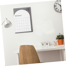 Operitacx 2025 Daily Hanging Calendar Twin Wire Binding Calendar Hanging 2026 Calendar Day Planner Social Media Calendar Daily Planner 18 Monthly Wall Calendar Home Schedule Calendar Paper