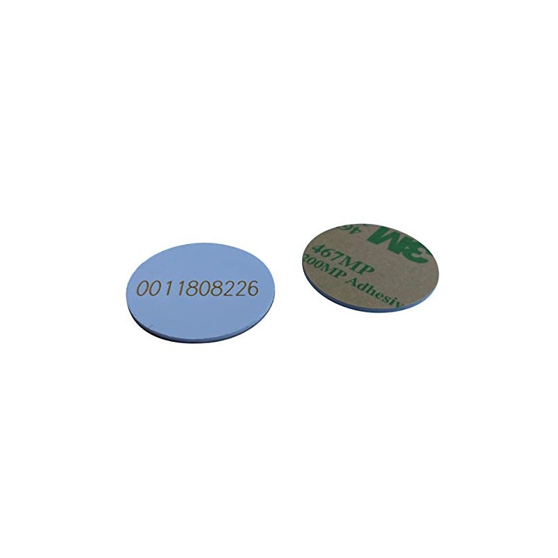 RFID Stickers 125KHz EM4100 PVC Material 1mm Thick ID Coin