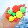 PATIKIL Fishing Bobbers Floats 1.2 Inch Dia, 10 Pack Fishing