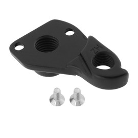 The Lord of the Tools 1 x Bicycle Derailleur Hanger Aluminium Alloy Rear MTB Derailleur Hanger M12 x 1.5 mm Compatible with Nukeproof Scout Frame 2015-2021 (Black)