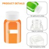 lahnao Pack of 12 100 ml Small Bottles, Reusable Shot