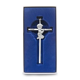 CHIMUYU Boy Cross Wall Decor Baptism Gifts for Boys, Kids, Christening, First Holy Communion, Baby Shower, Birthday, Catholic Gift