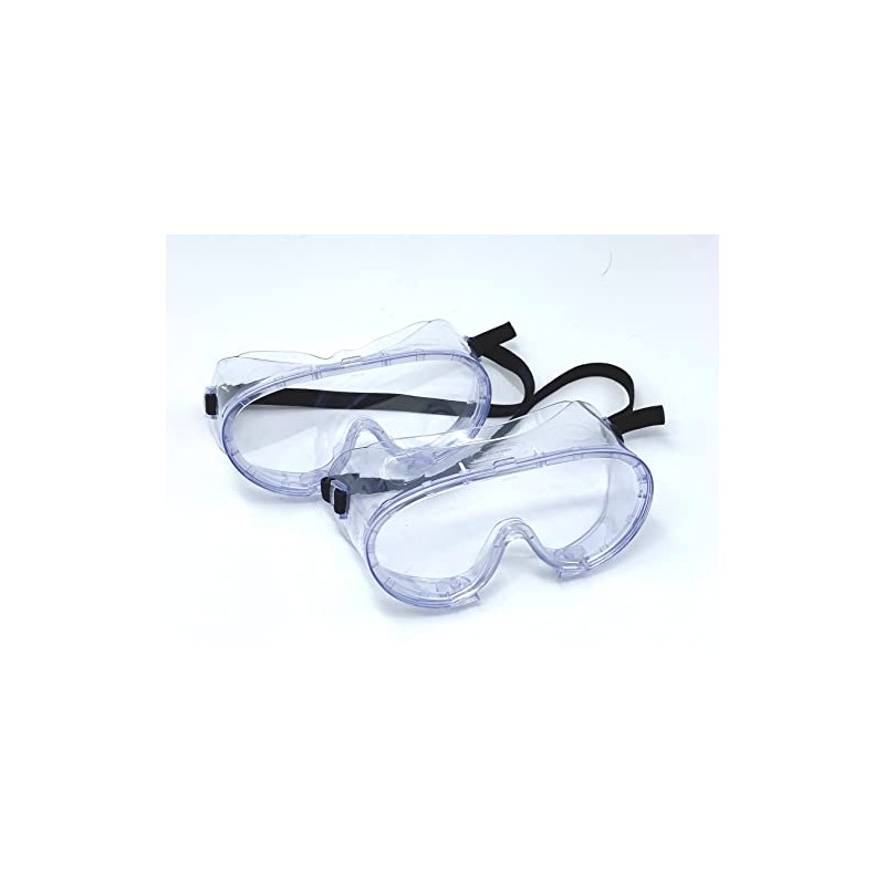 Contagion Survival Z87 Safety Splash Goggles, 2-Pair