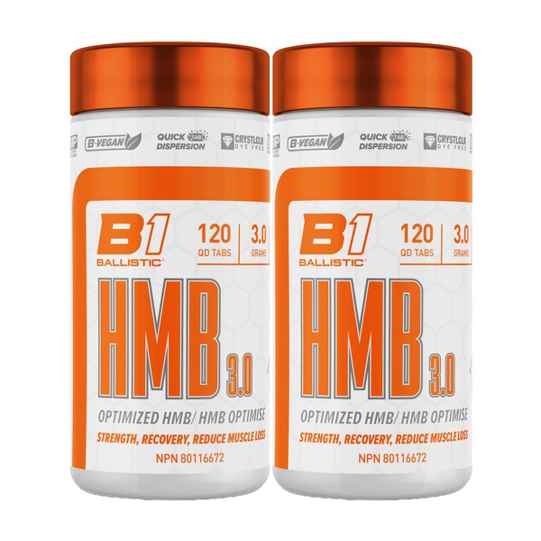 Ballistic HMB 3.0 Tablets | 3g Optimized Calcium HMB Beta-Hydroxy