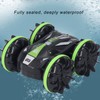 Amphibious Remote Control Car Waterproof Rechargeable Double Sided Tumbling RC